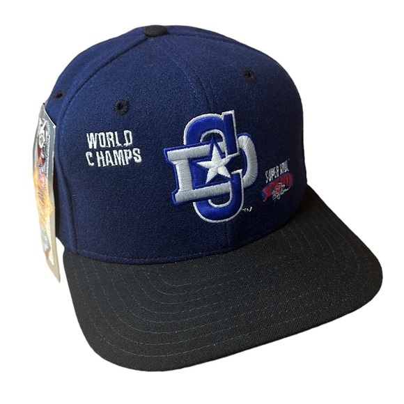 Vintage Dallas Cowboys Super Bowl XXVII World Champs New Era 59/50 Snapback Hat - Picture 6 of 13